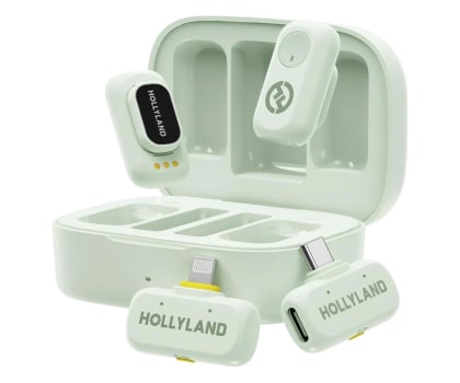 Mikrofon Hollyland LARK A1 Combo Mint Green
